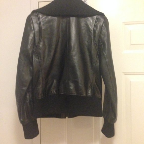 Mackage Leather Jacket - Picture 2 of 2
